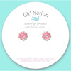 Cutie Studs- Pink Daisy - J321s05 - 8690000000081