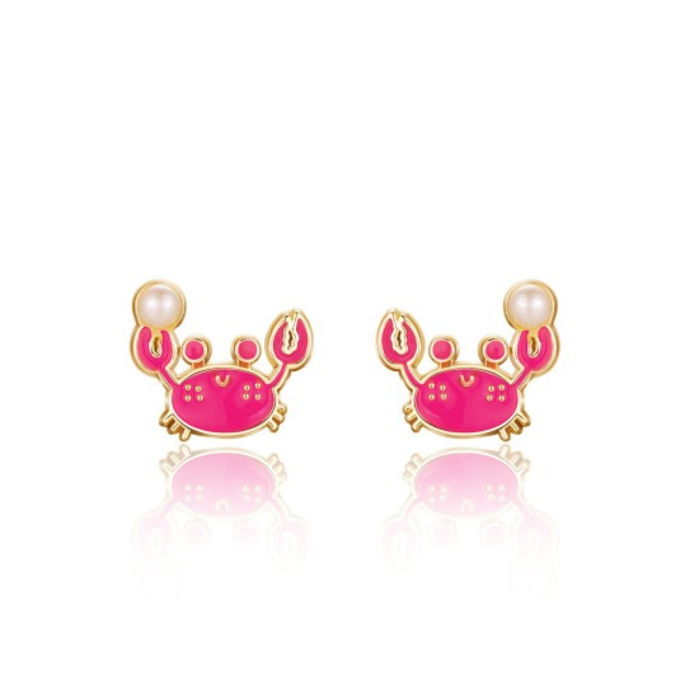 Cutie Studs- Happy Crab - J362s04 - 8690000000593