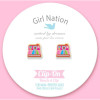 CLIP ON Cutie Earrings- Retro Camera - J459sc - 8690000000746