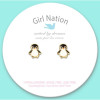 Cutie Studs- Personable Penguin - J554s - 8690000000463