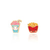 The Perfect Pair Cutie Enamel Studs- Sweet & Salty - J7025 - 8690000000494