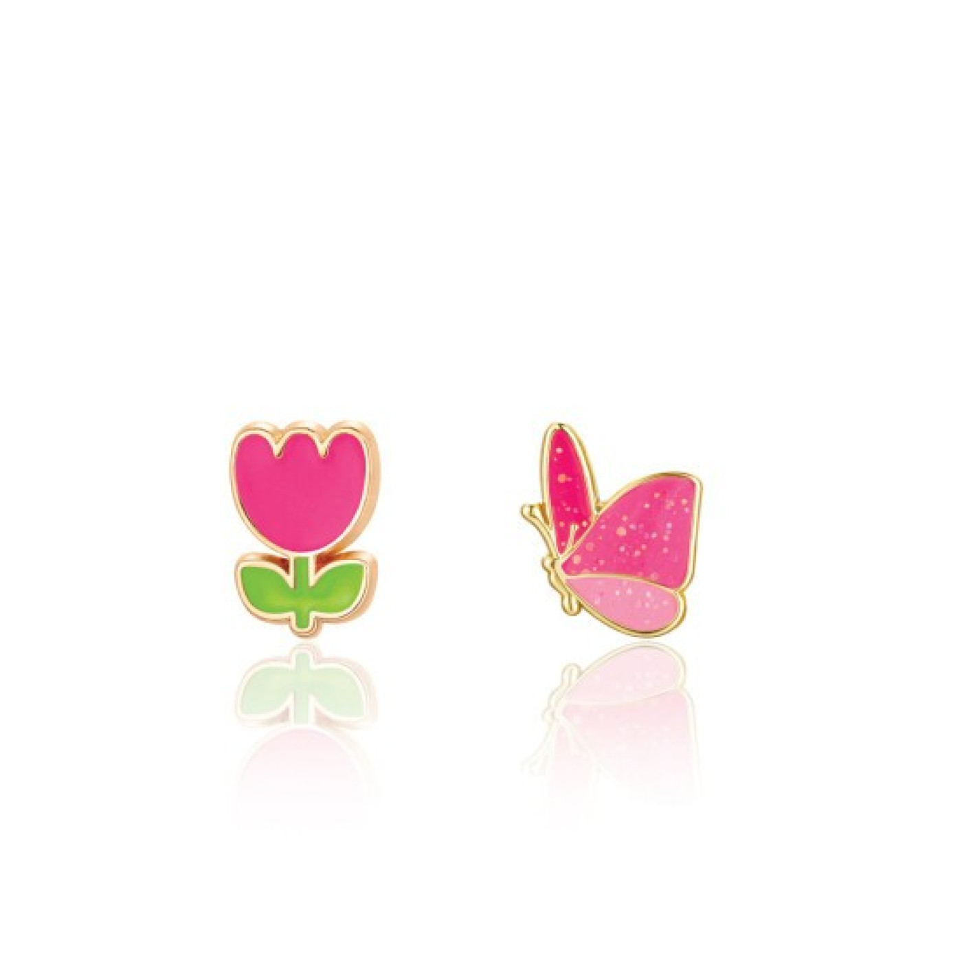 The Perfect Pair Cutie Enamel Studs- Spring Fever - J7036 - 8690000000500