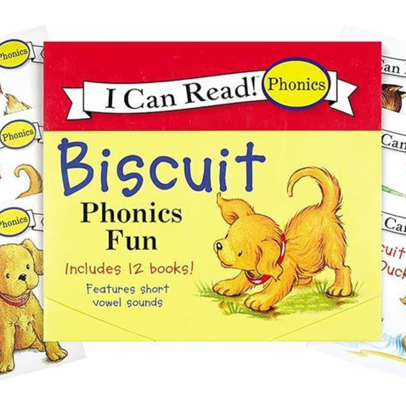 Biscuit 12-Book Phonics Fun! - KTP00063 - 9780061432040