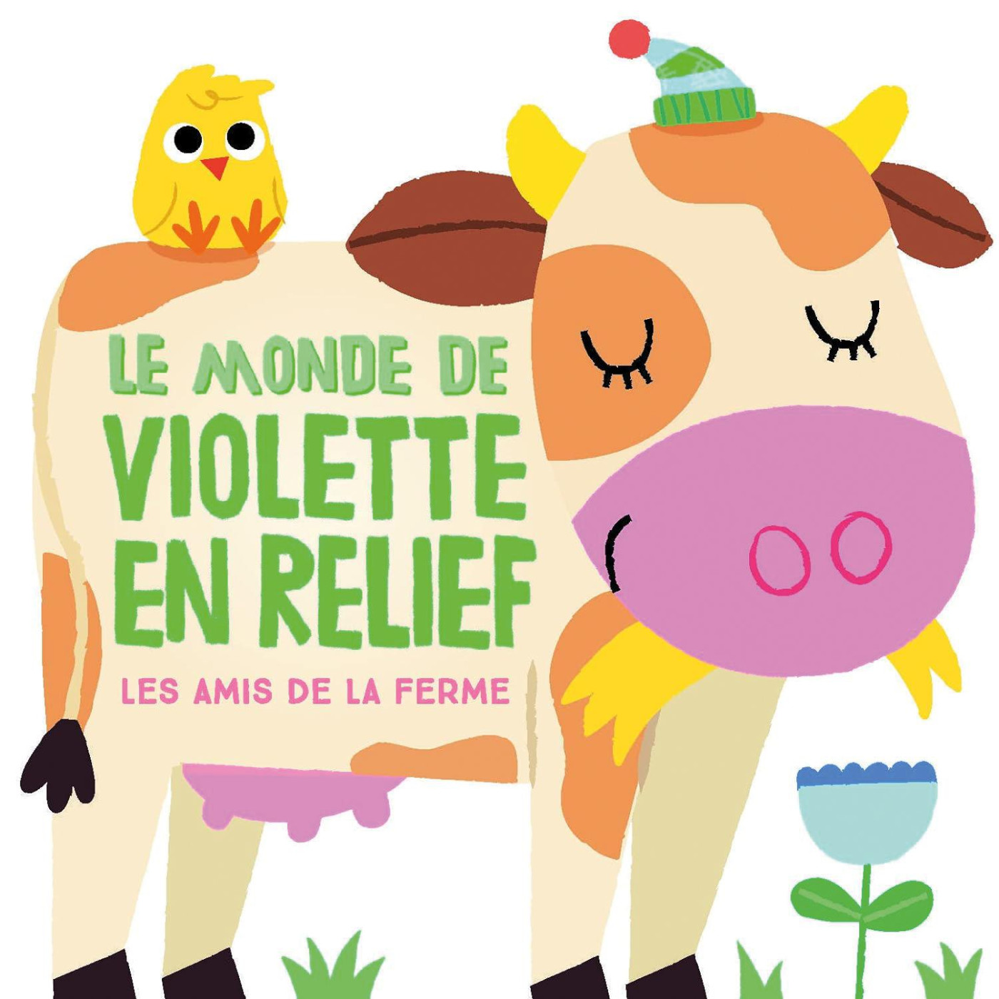 Le monde de Violette en relief: Les amis de la ferme - KTP00392 - 9789463789905