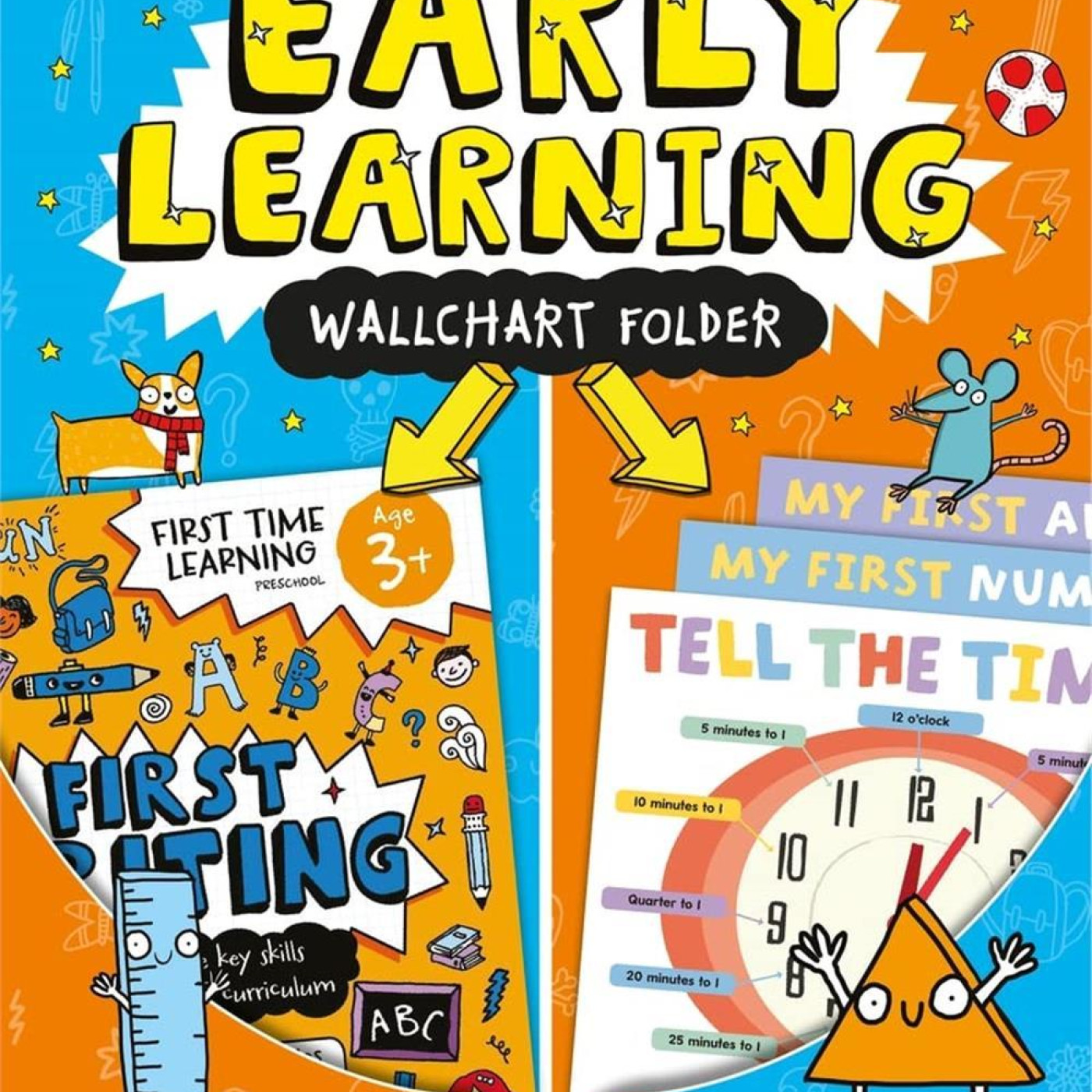 Help With Homework: Early Learning Wallchart Folder (3+) - 9781800221932 - 9781800221932