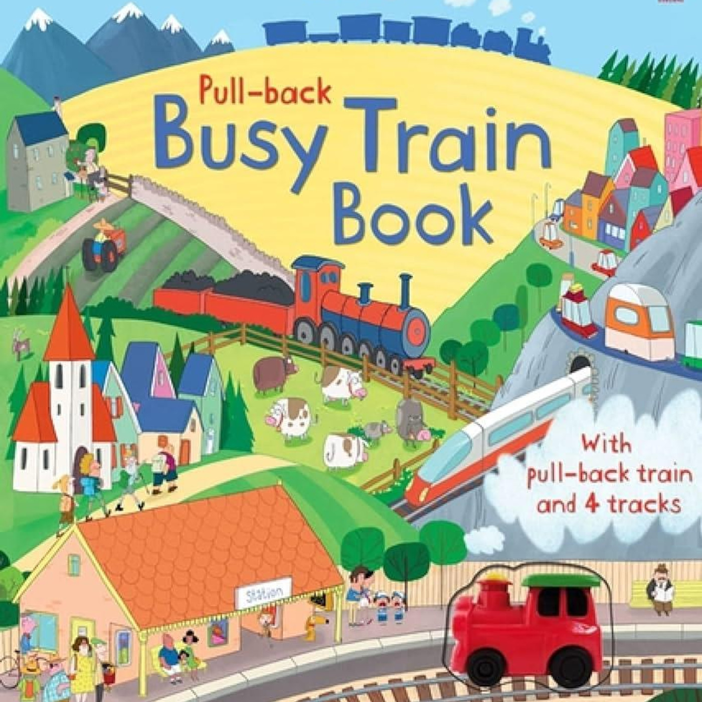 Wind Up: Pull-back Busy Train Book - 9781409550341 - 9781409550341