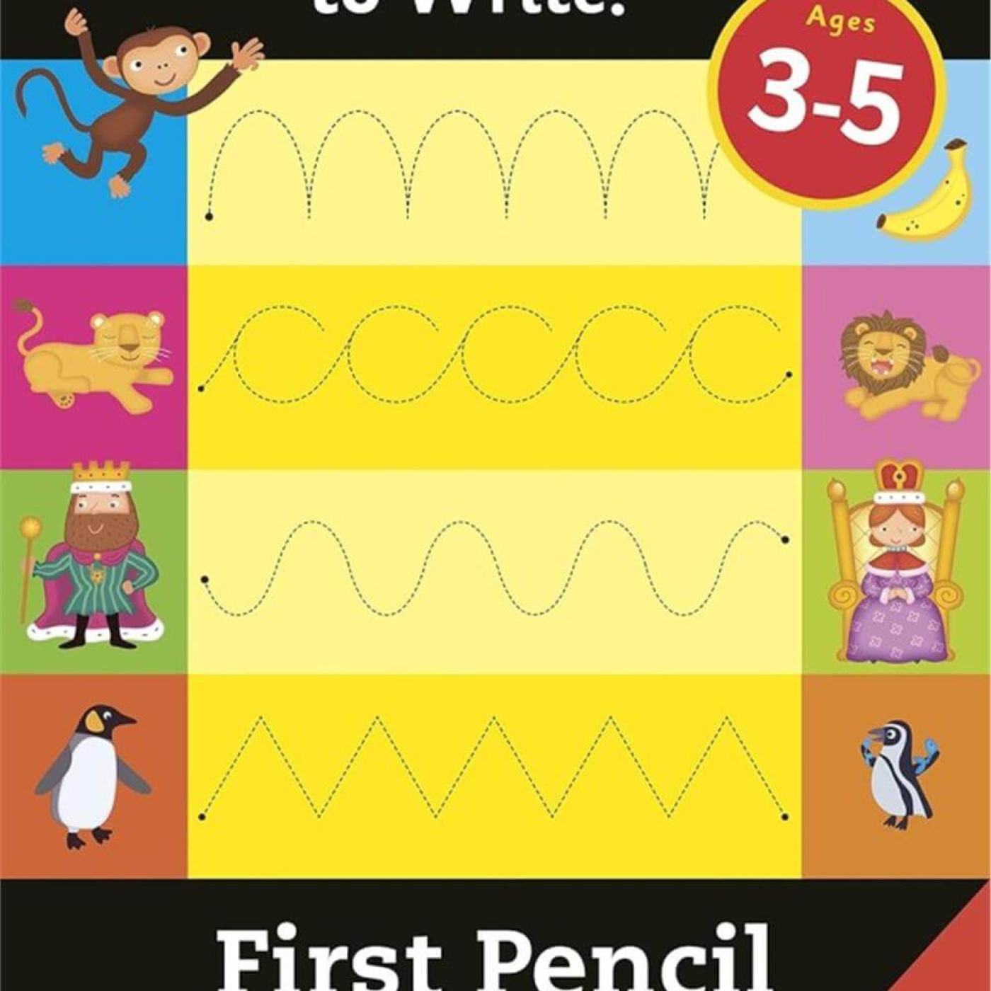 Im Ready to Write Sticker Activity Book: First Pencil Practice - 9780241205884 - 9780241205884