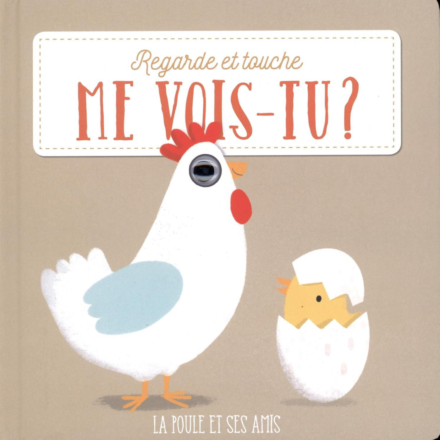 Me Vois-Tu? La poule et ses amis - KTP00471 - 9789463603300