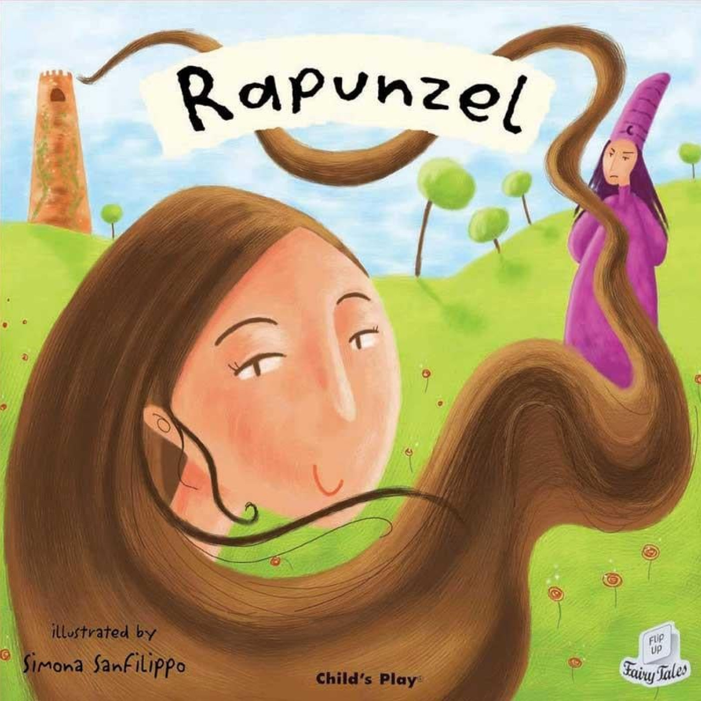 Flip-Up Fairy Tales: Rapunzel - 9781846432491 - 9781846432491