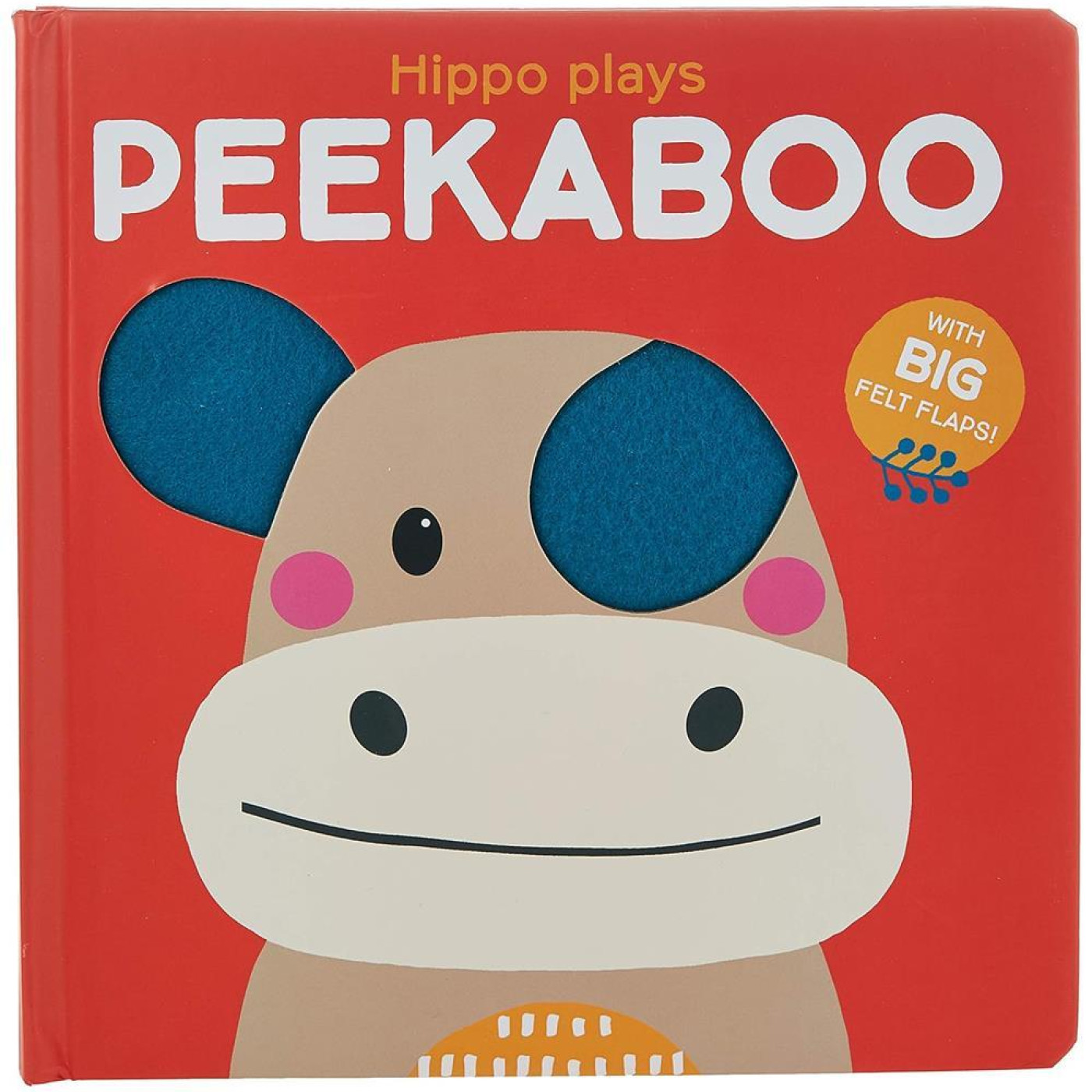 Peekaboo with Felt Flaps: Hippo Plays Peekaboo - KTP00273 - 9789463994149