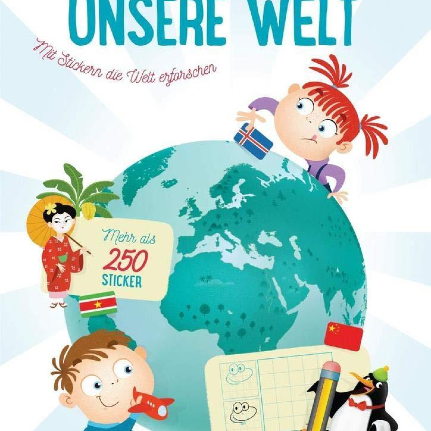 Mein Sticker Atlas - Unsere Welt - KTP00355 -