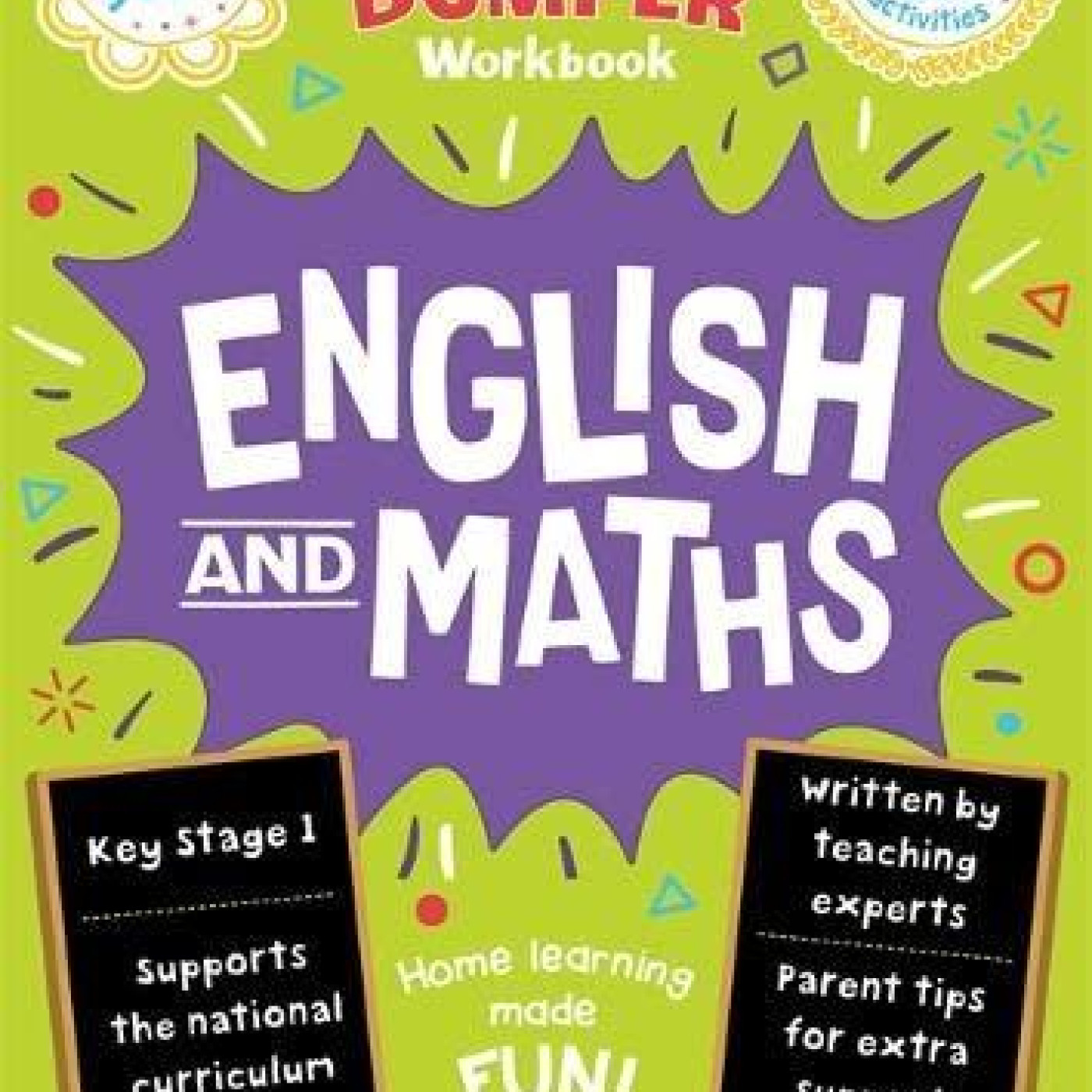 Leap Ahead Bumper Workbook: English and Maths (5+) - 9781838523107 - 9781838523107