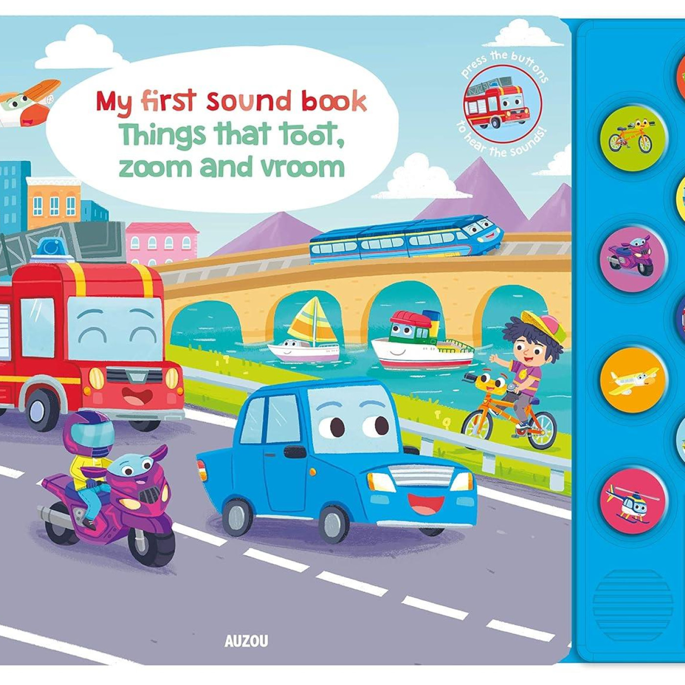 My First Sound Book: Things that toot, zoom and vroom - KTP00212 -