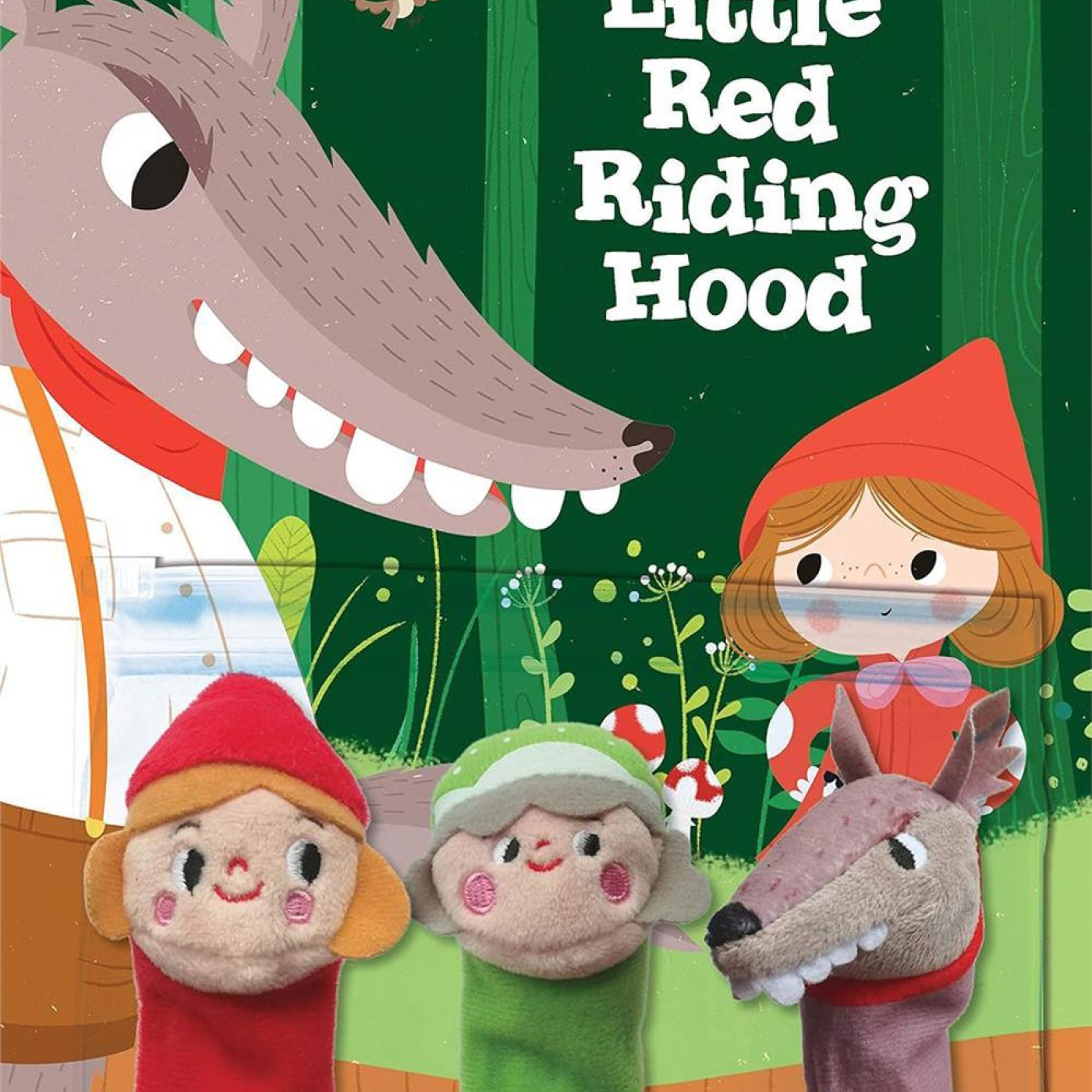 Bedtime Fairy Tale with Finger Puppets: Little Red Riding Hood - 9789463785181 - 9789463785181