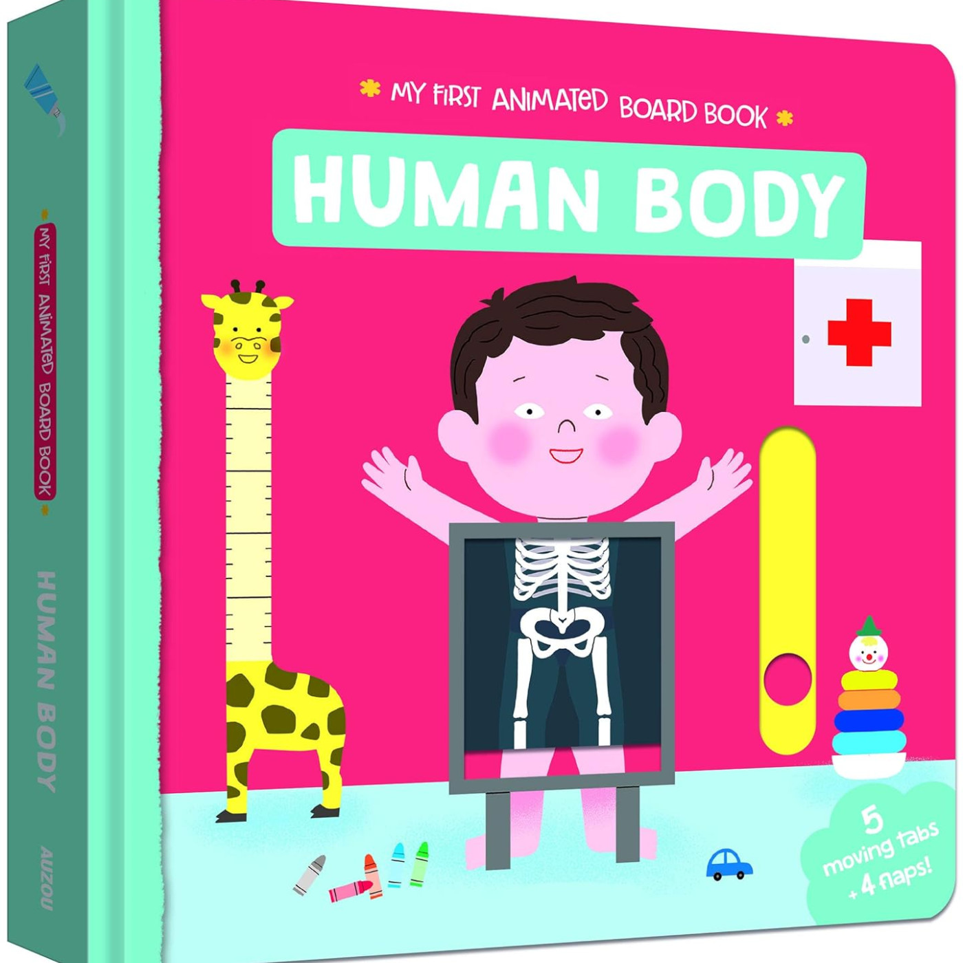 My First Animated Board Book: Human Body - KTP00222 - 9782733871874