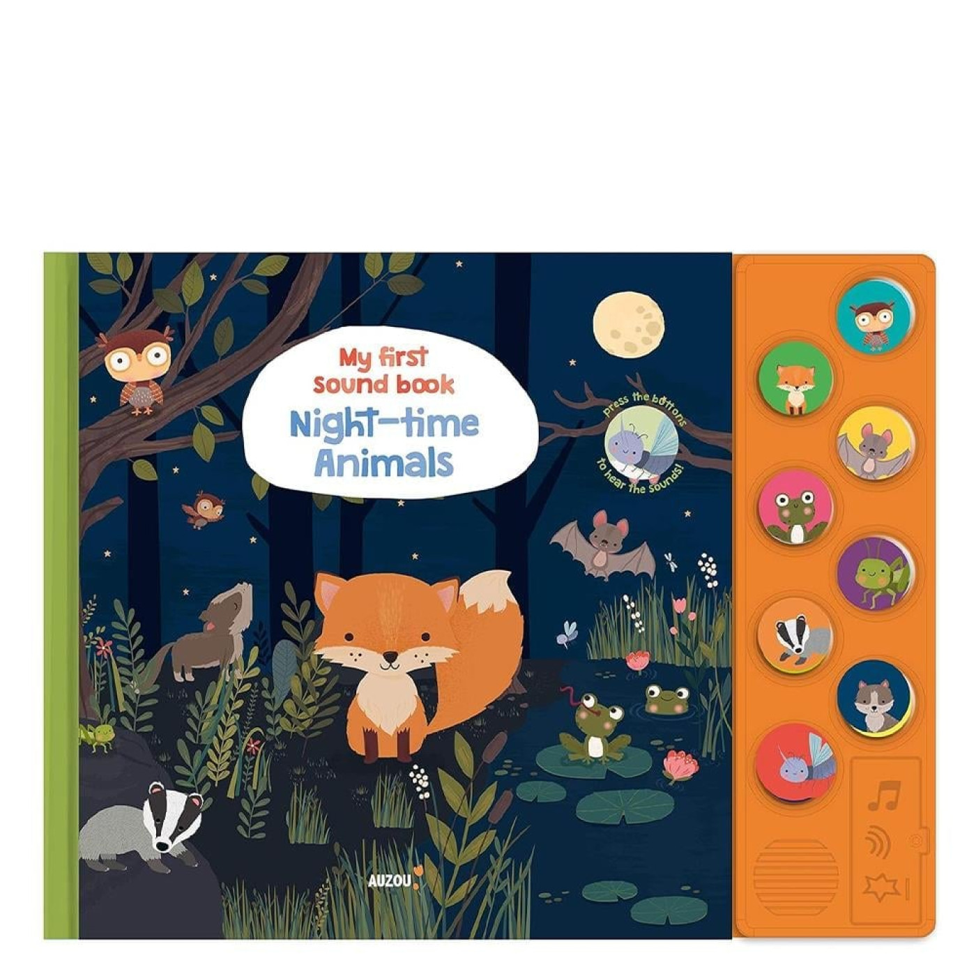 My First Sound Book: Night-Time Animals - KTP00214 -