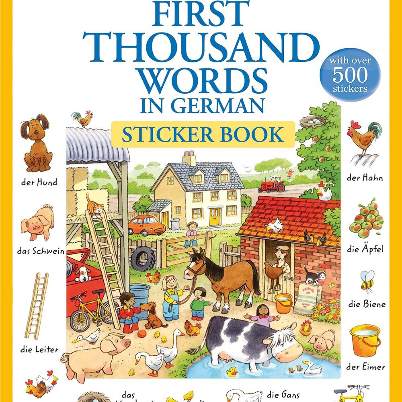 First Thousand Words: in German Sticker Book - 9781409580249 - 9781409580249