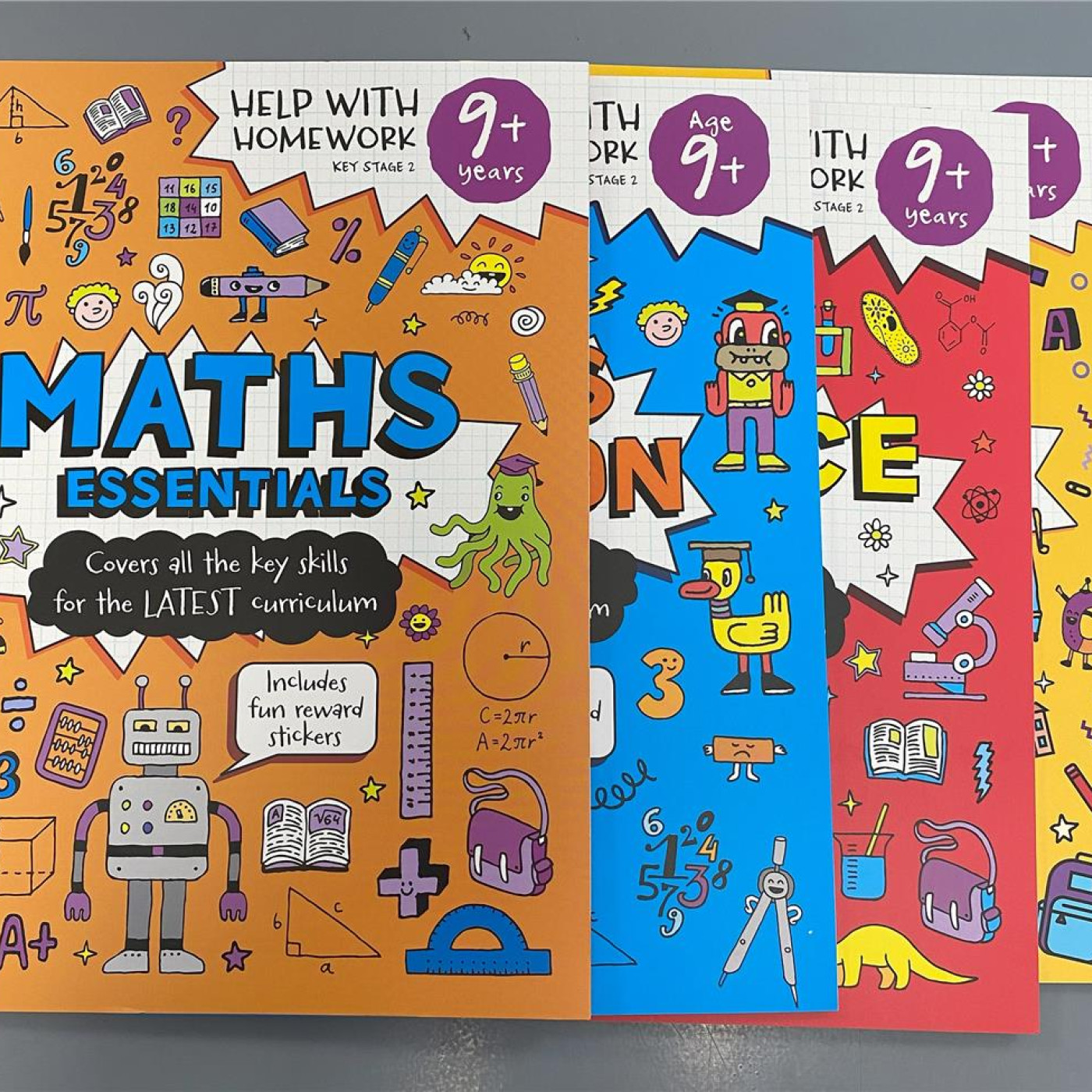 Help with Homework: 4 Book Bumper Pack (9+) - 9781839031076 - 9781839031076