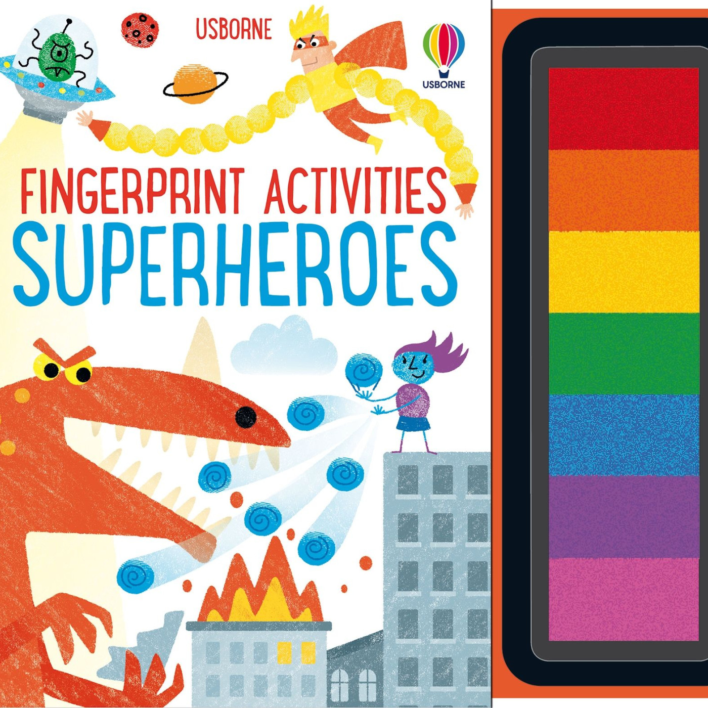 Fingerprint Activities: Superheroes - 9781803705101 - 9781803705101