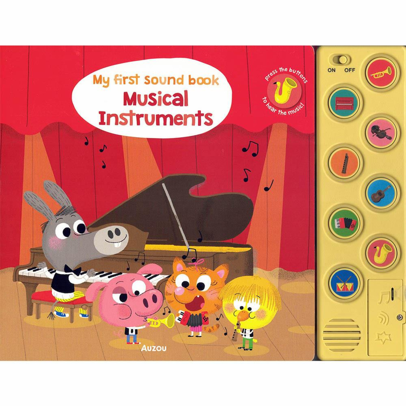 My First Music Book: Musical Instruments - KTP00213 - 9782733861912