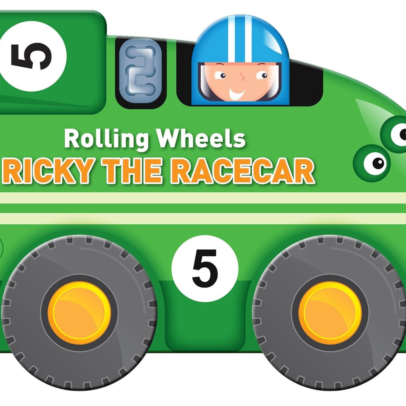 Rolling Wheels: Ricky the Racecar - KTP00184 - 9789461958983