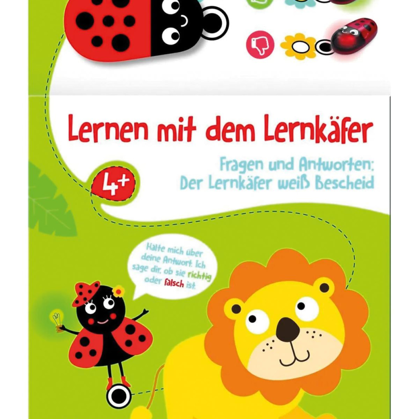 Lernen mit dem Lernkäfer - Löwe (4+) - KTP00387 - 9789463782081