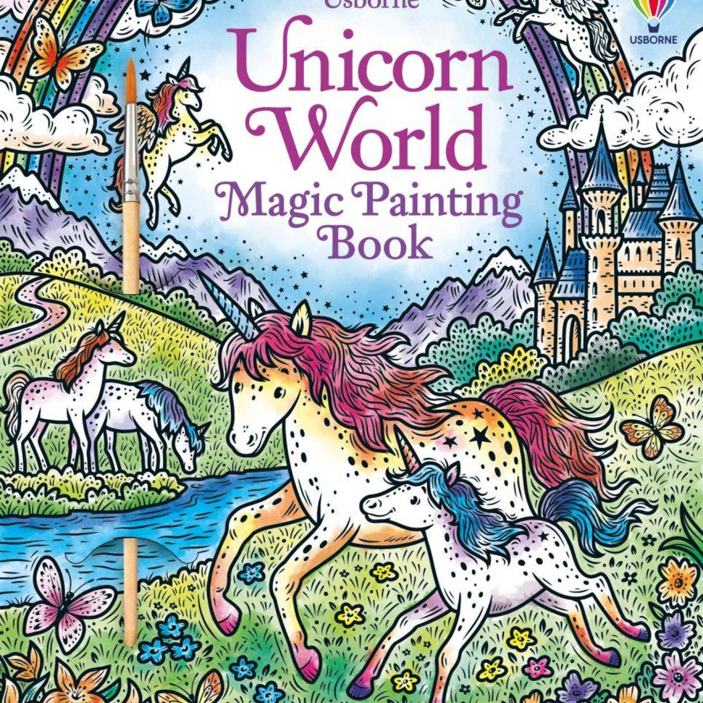 Magic Painting Book: Unicorn World - KTP00001 - 9781803701103