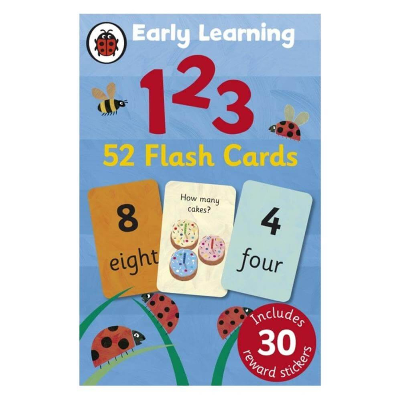 Ladybird Early Learning: 1 2 3 Flash Cards - 9781409302759 - 9781409302759