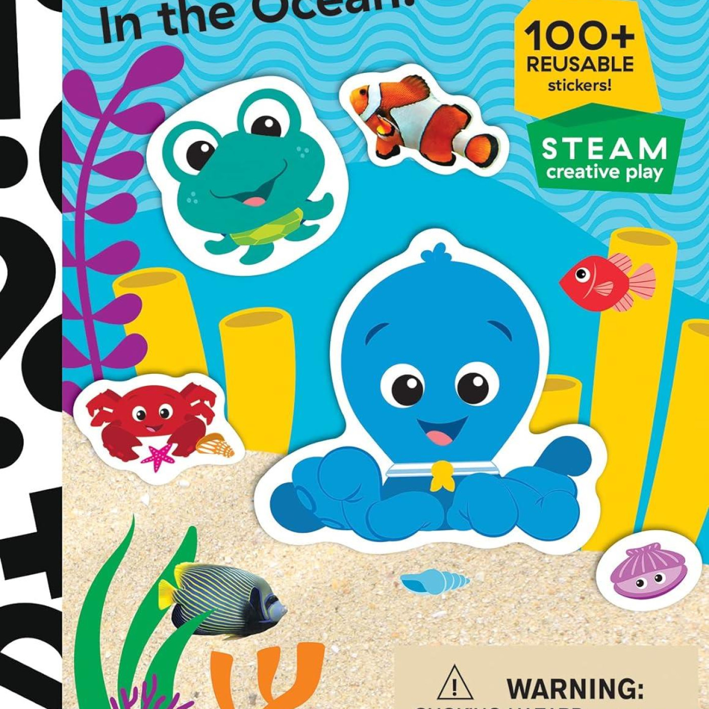 Baby Einstein: Sticker Book-  In the Ocean! - KTP00204 - 9781503762480