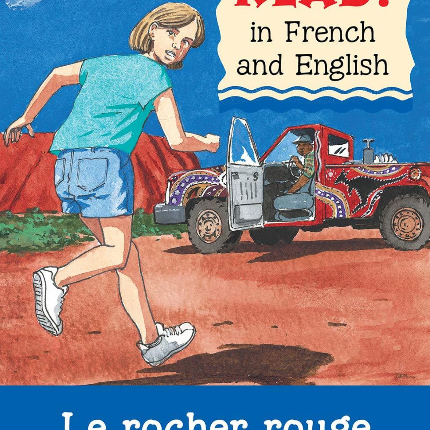 Lets Read in French and English: Red Rock/Le rocher rouge - 9781905710881 - 9781905710881