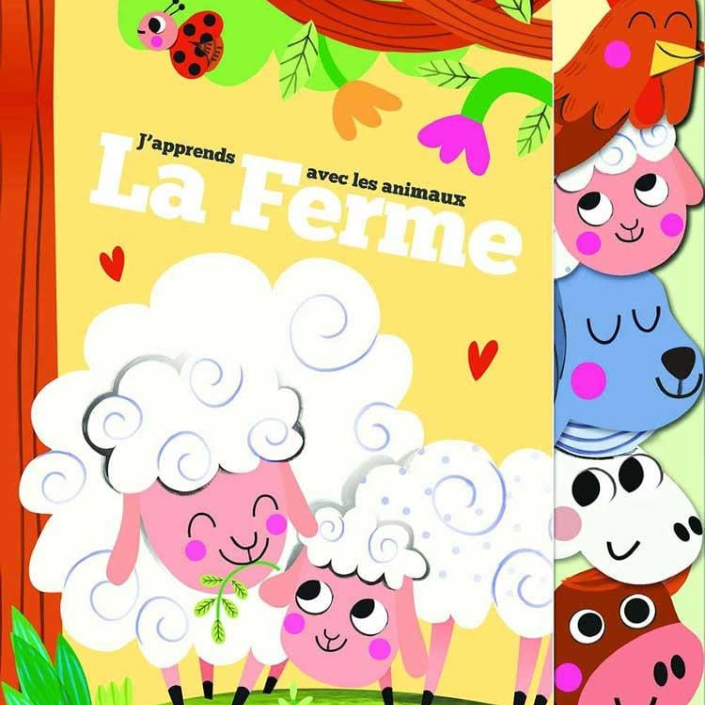 Japprends avec les animaux - La ferme - KTP00439 - 9789464228564