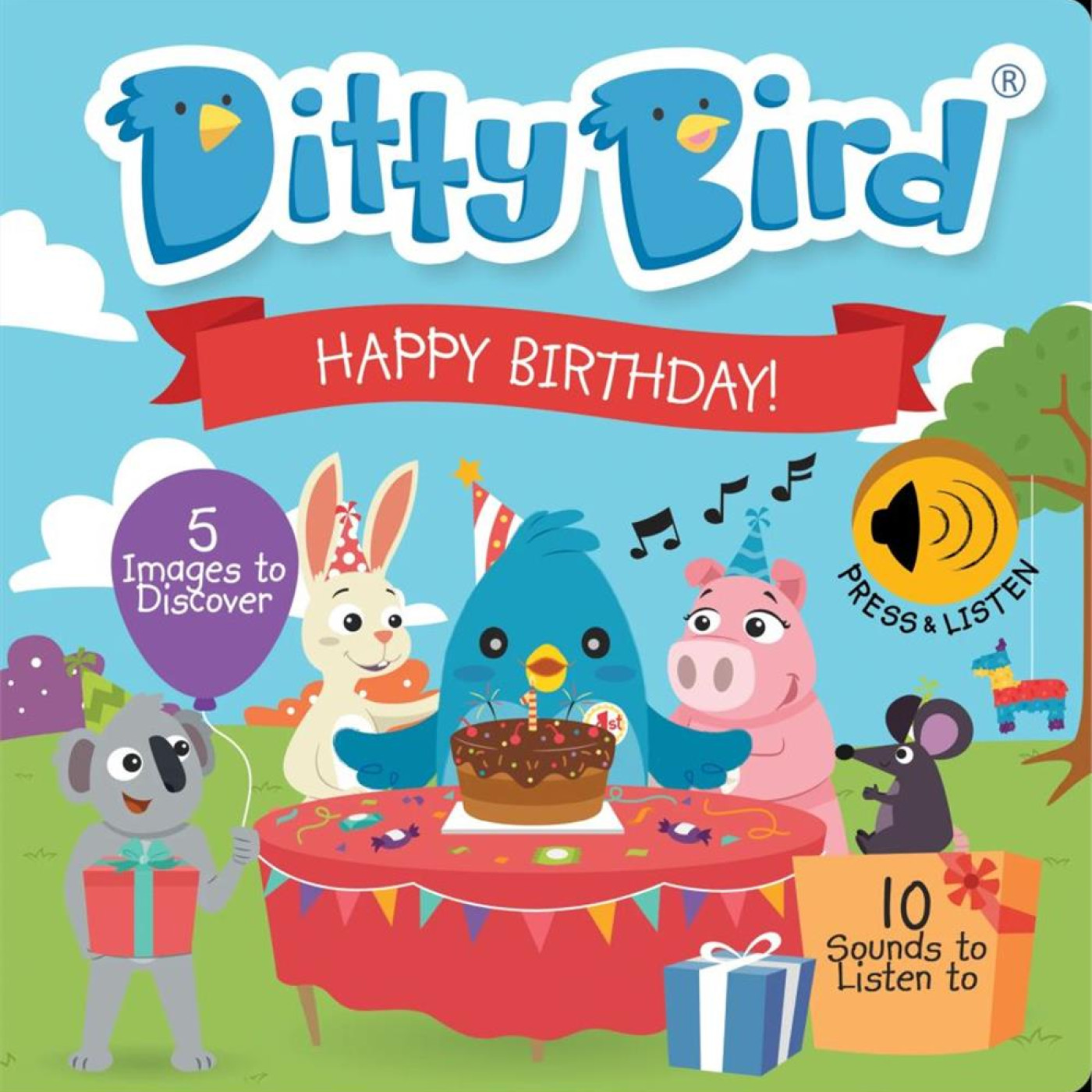 Ditty Bird: Hapy Birthday - KTP00022 - 9780648268550