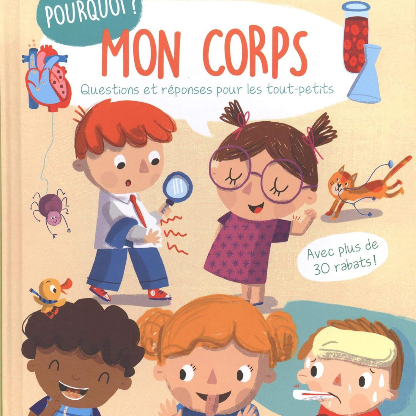 Pourquoi? Mon corps - Questions et réponses pour les tout-petits - KTP00456 - 9789463606516