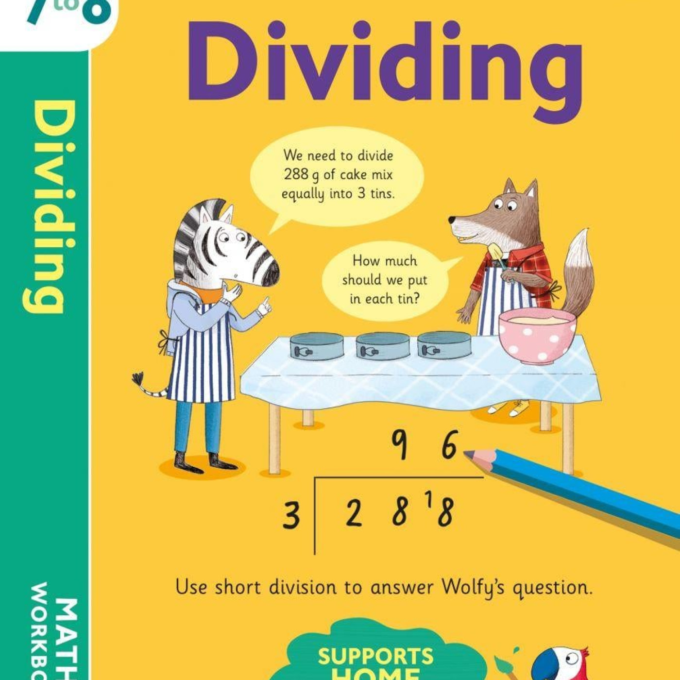 Usborne Workbooks: Dividing 7-8 - 9781801313537 - 9781801313537