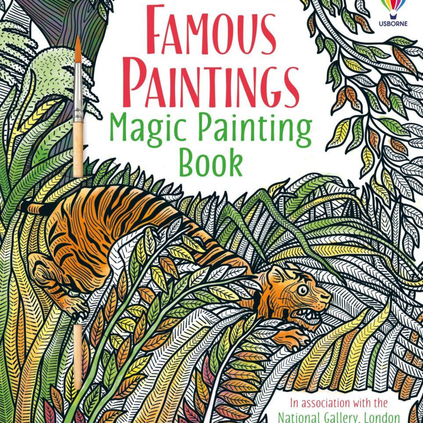 Magic Painting Books: Famous Paintings - KTP00002 - 9781474986243