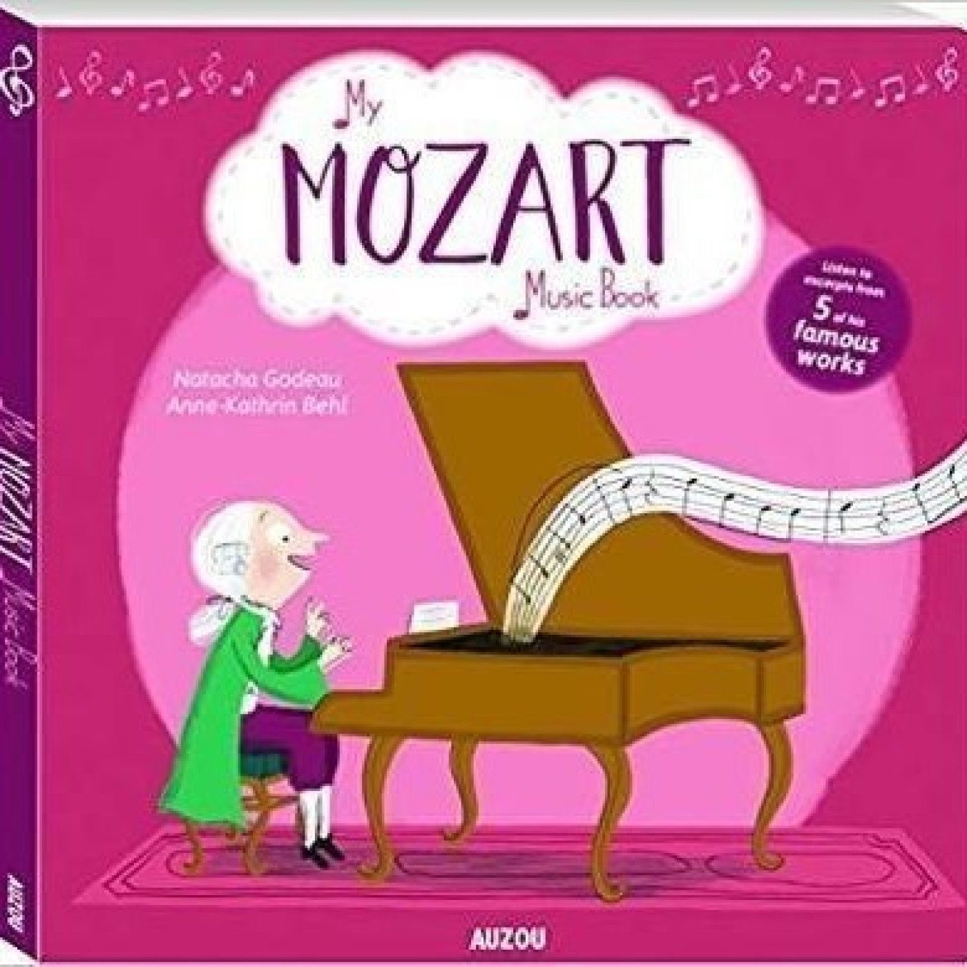 My Music Series: My Mozart Music Book - KTP00290 - 9782733850671