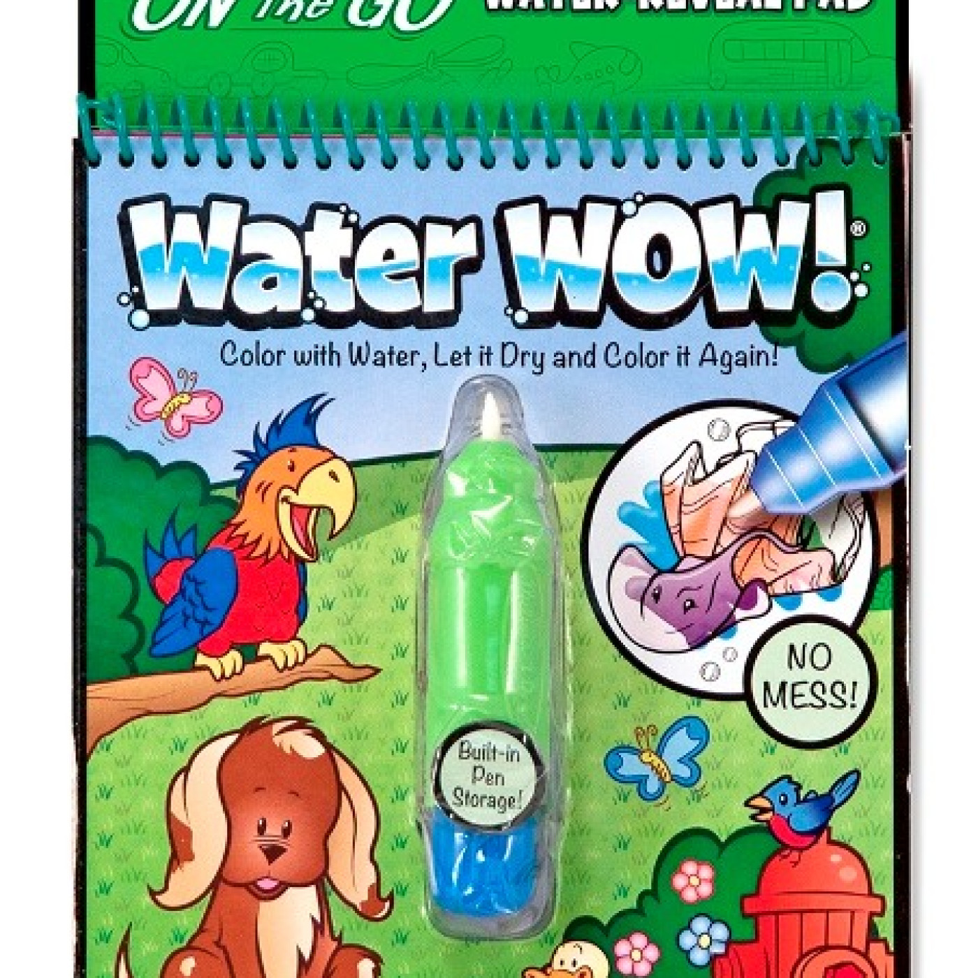 Water Wow! Su ile boyama kitabı - Hayvanlar - MD005376 -