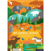 Petit Collage Çıkartma Aktivite Seti - My Animal World - PTC123 - 0736313543384