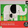 wıld animals puzzle blocks - ST00082 -