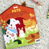 Petit Collage Çıkartmalı Boyama Kitabı - Pets - ST00244 -