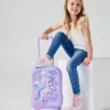 Smiggle - Tekerlekli Çekçekli Anaokulu Okul ve Seyahat Çantası - ST00376 - 9332934360747