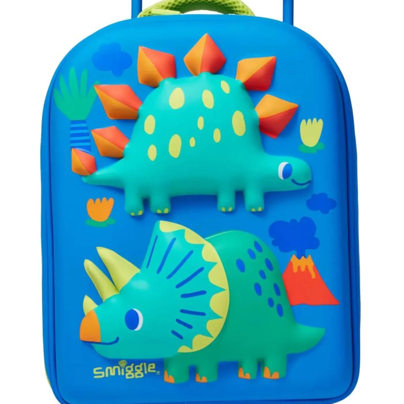 Smiggle - Glide Teeny Tiny Dino Hardtop Okul ve Seyahat Çantası - ST00415 - 9332934363373