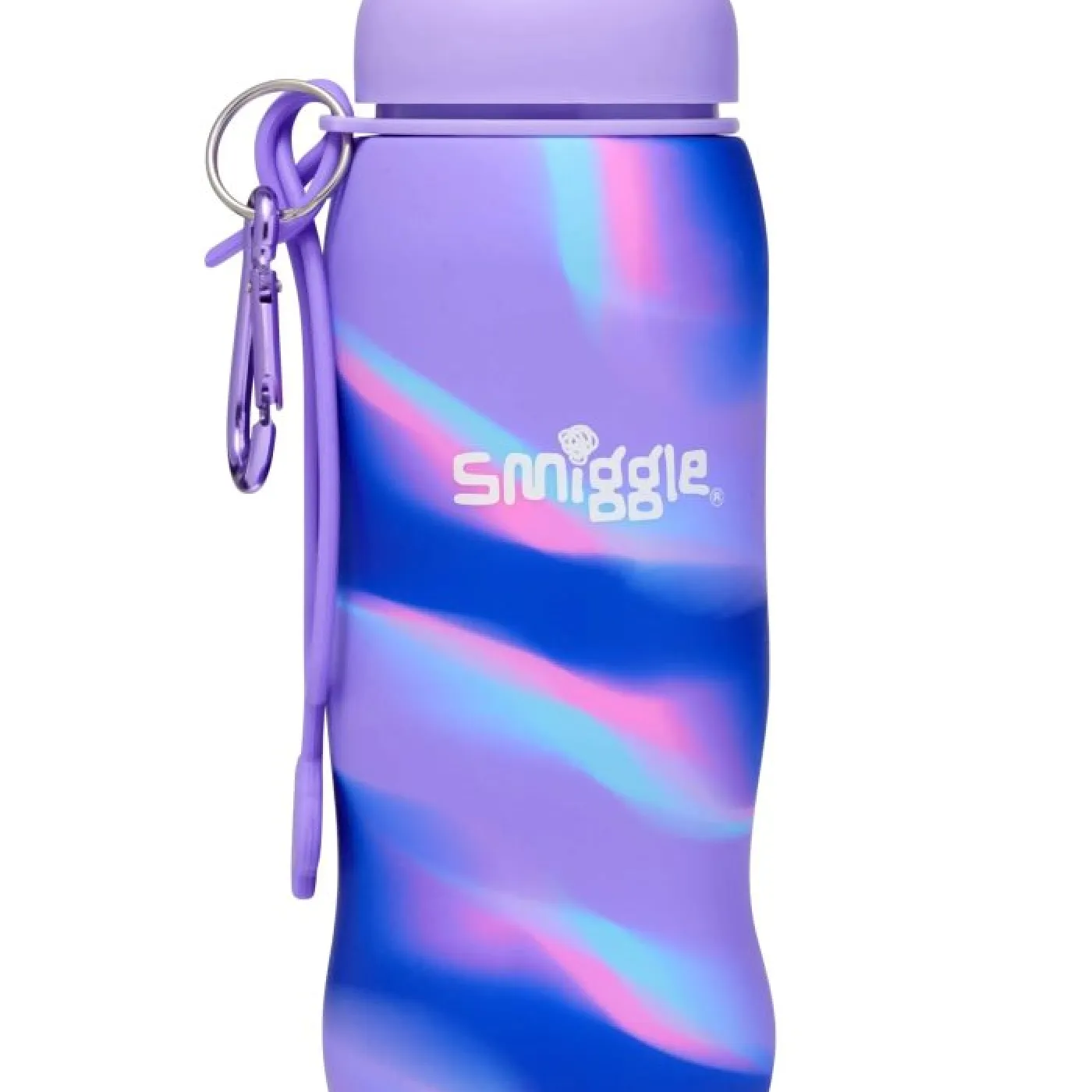 Smiggle - Vivid 630ML Katlanabilir Silikon Suluk - 999444123400 - 999444123400