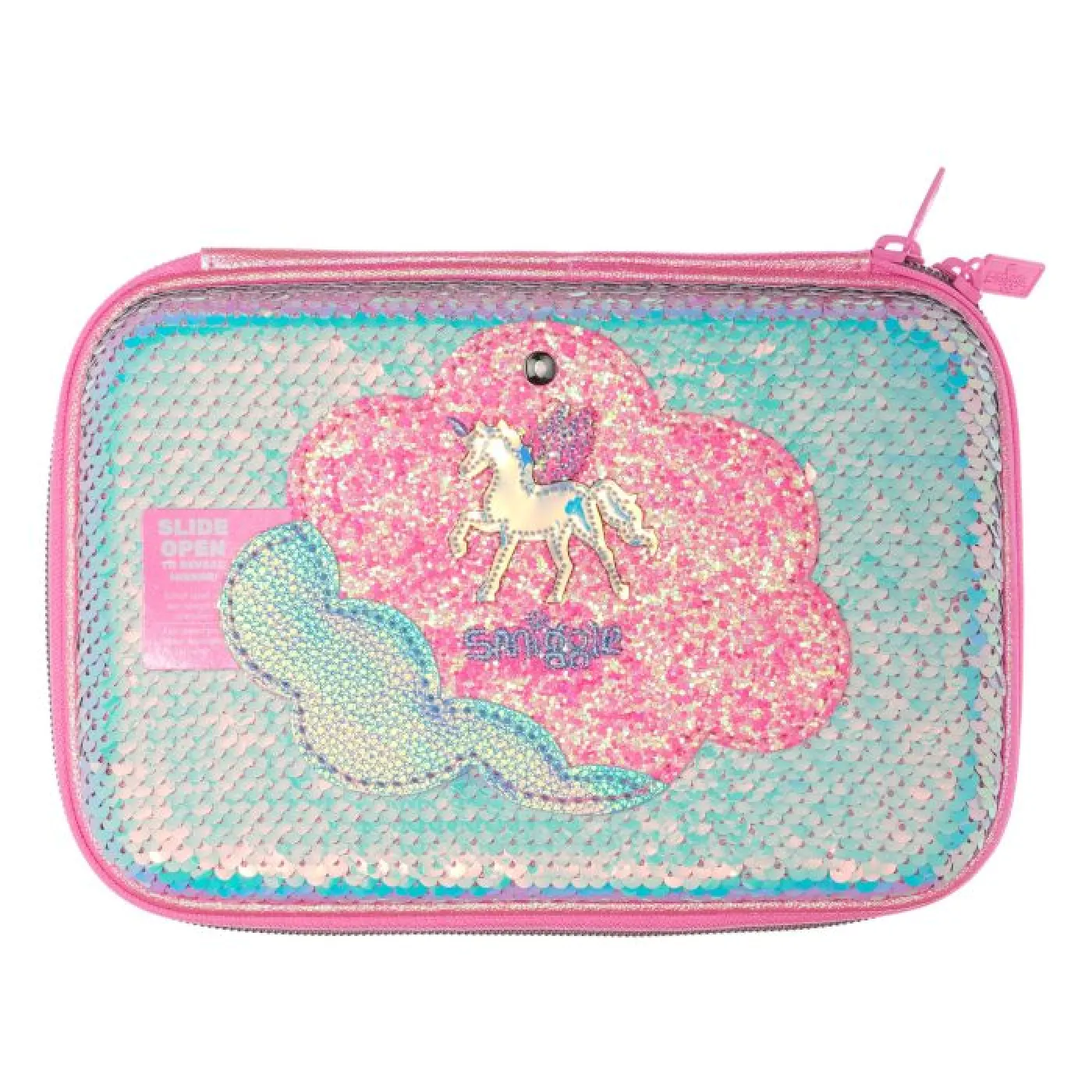 Smiggle - Lunar Mirror Hardtop Unicorn  Kalem Kutusu - ST00276 -