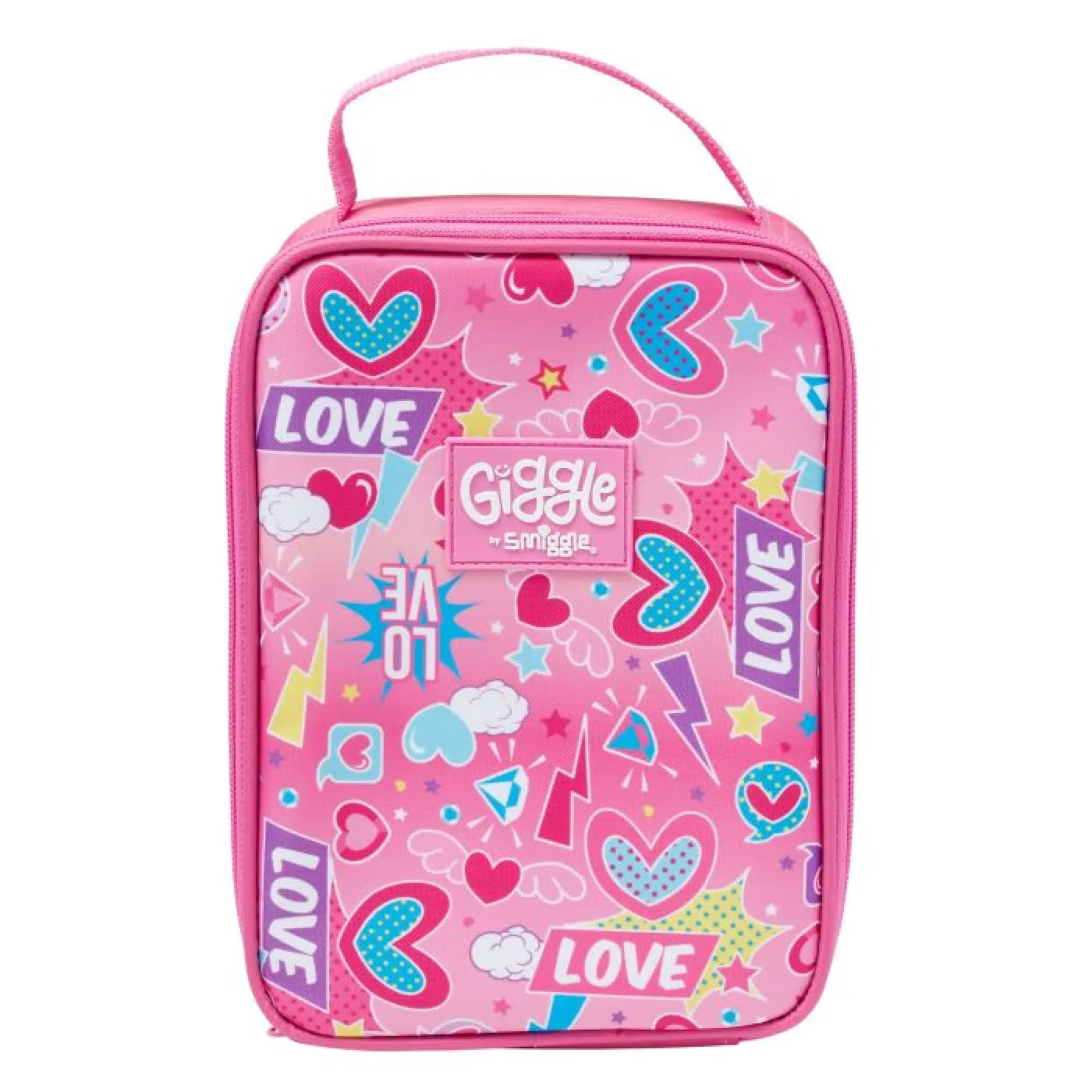 Smiggle - Giggle Dikdötgen Beslenme Çantası - ST00317 - 9332934337381