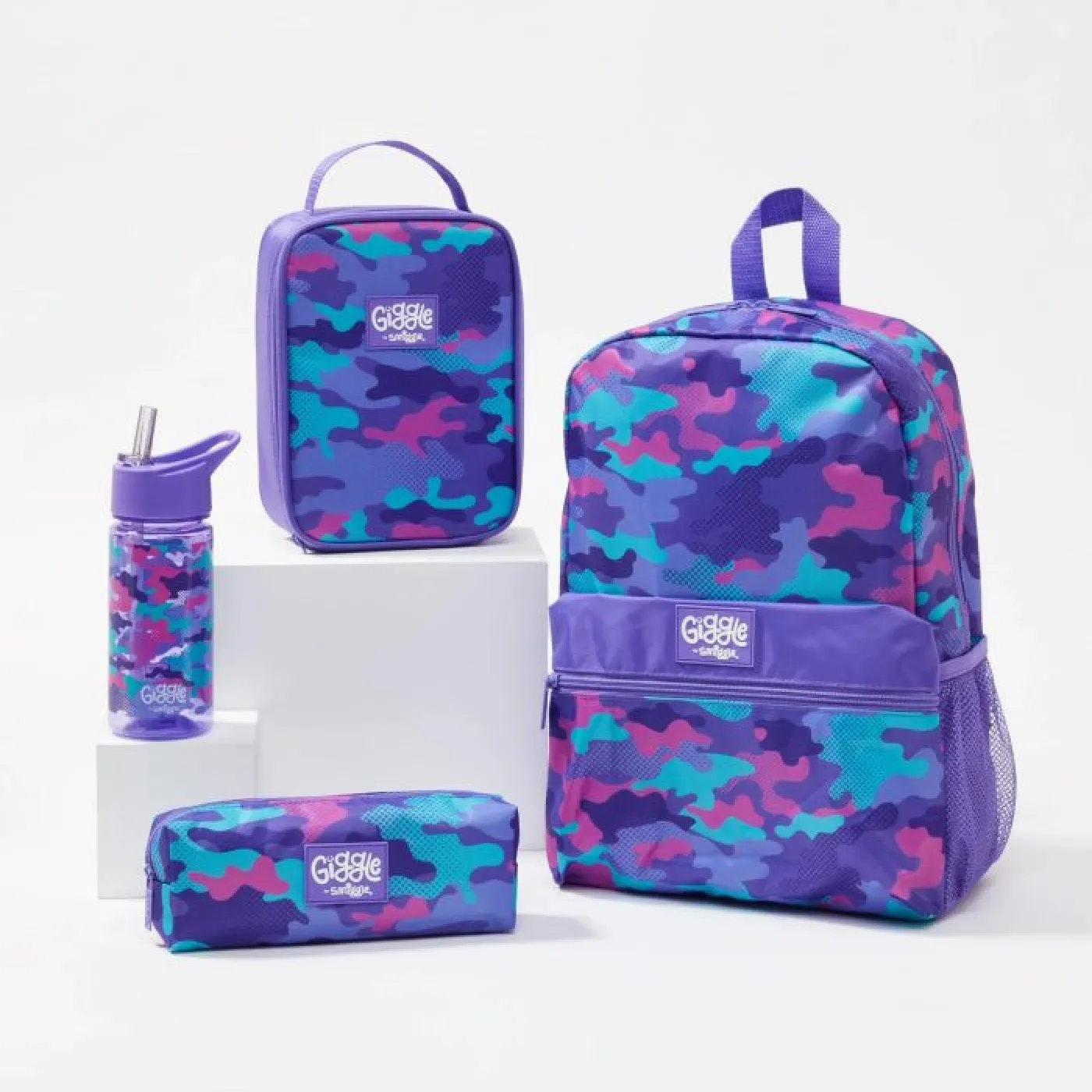 Smiggle - Giggle 4lü Okul Çanta Seti - ST00363 - 9332934358669