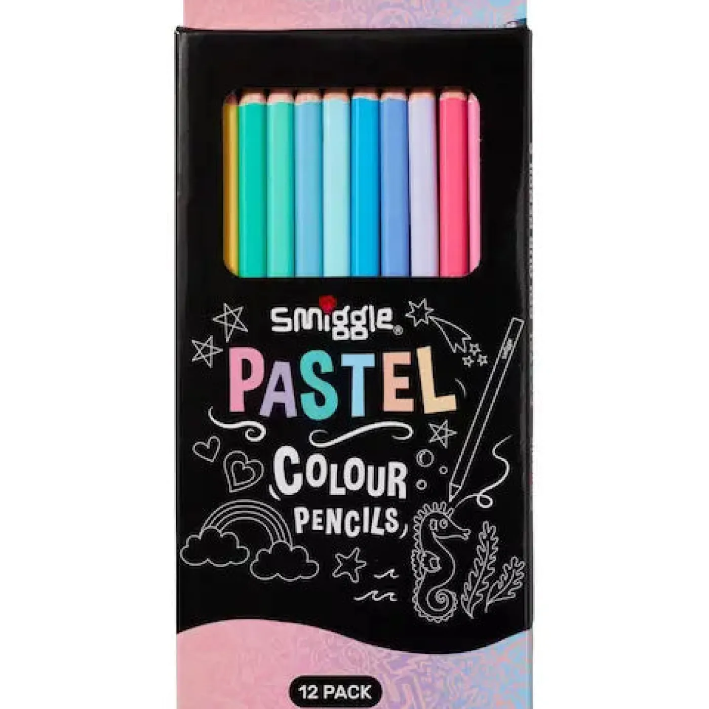 Smiggle - Pastel Kalem Paketi X12 - ST00348 -