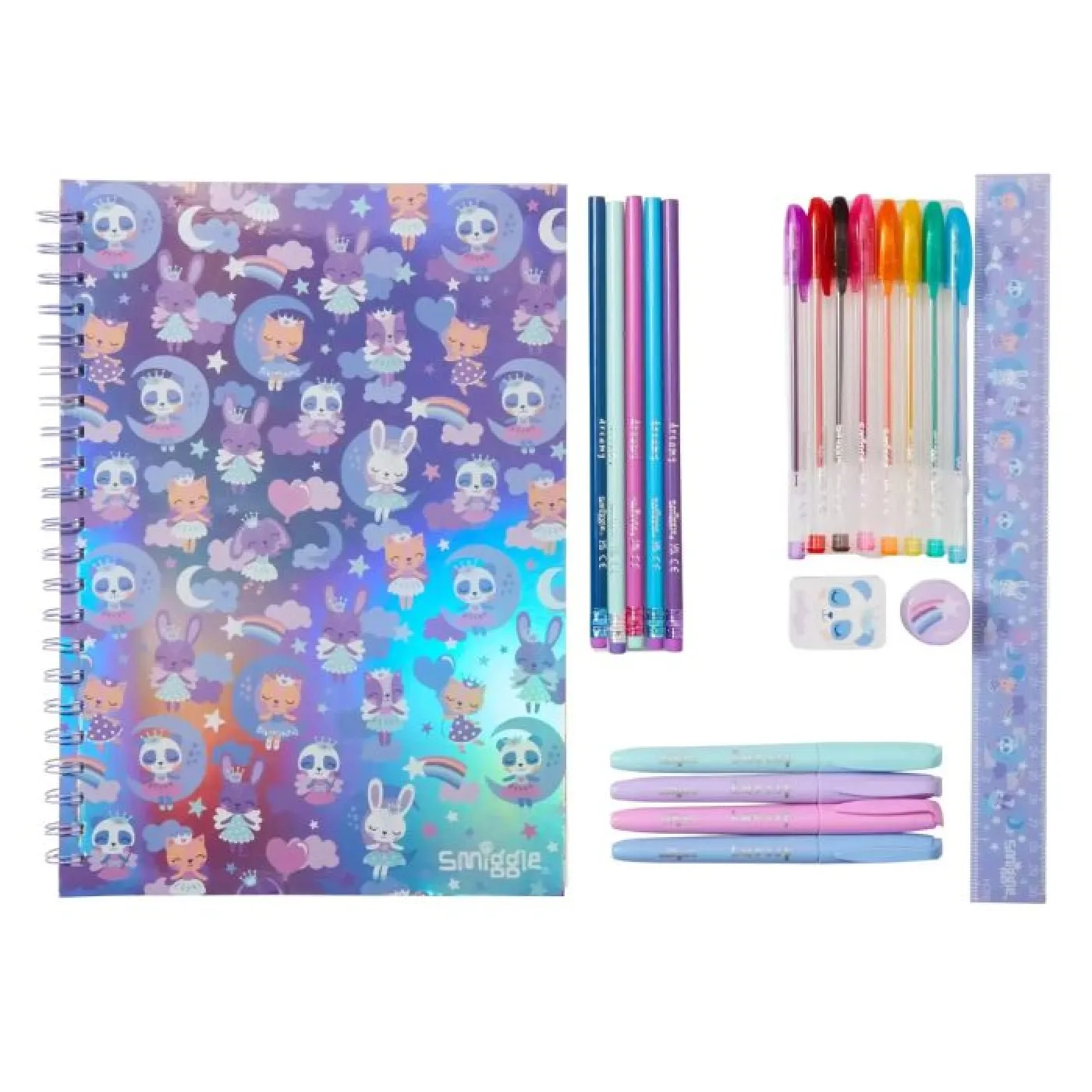 Smiggle - Wish A4 Defter ve Kırtasiye Seti - ST00346 -