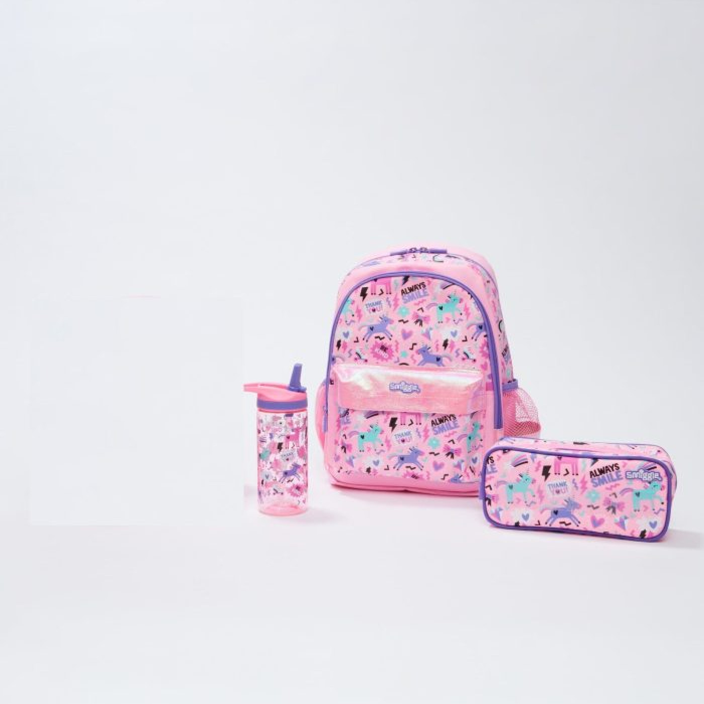 Smiggle - Cloud Nine 3lü Anaokulu ve Kreş Okul Çanta Seti - ST00258 - 3643114452150